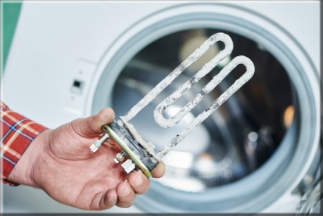 Washing machine w/limescale